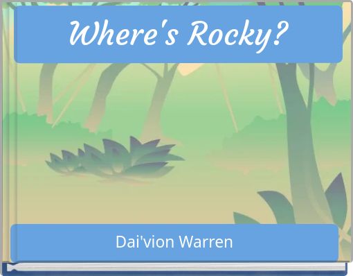 Book Cover for: Where's Rocky?
