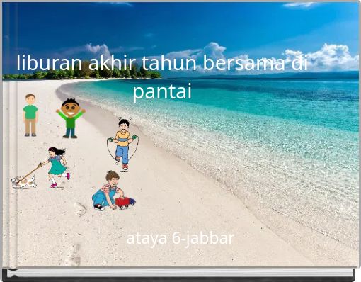 liburan akhir tahun bersama di pantai