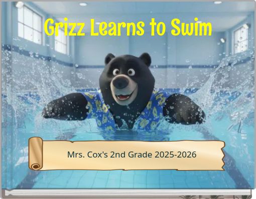 Grizz Learns to Swim