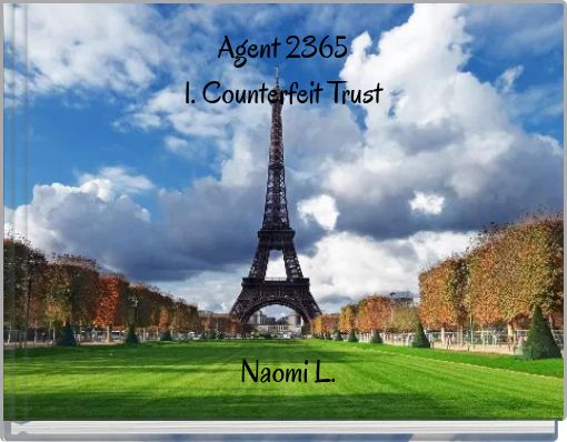 Book Cover for: Agent 2365 1. Counterfeit Trust