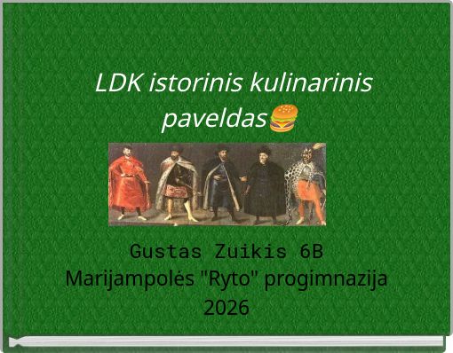 LDK istorinis kulinarinis paveldas