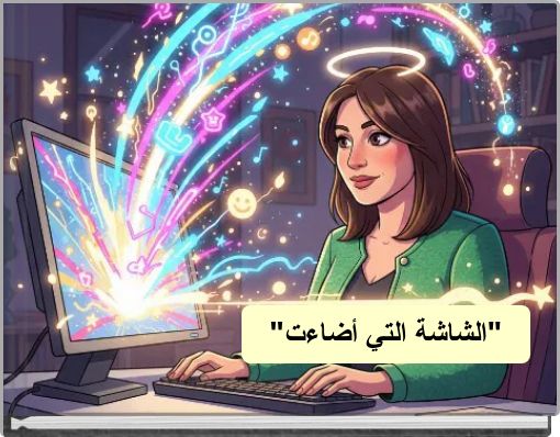 "الشاشة التي أضاءت"