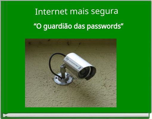 Front cover of 'Internet mais segura' 