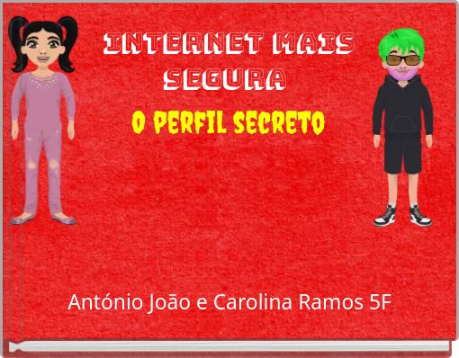 Front cover of 'Internet mais segura' 