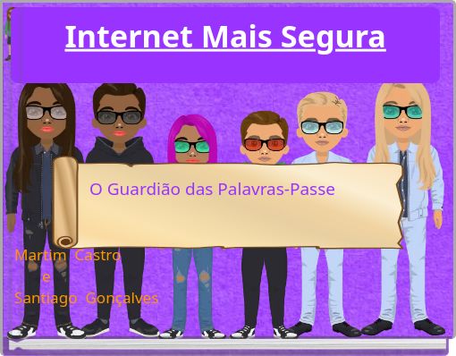 Front cover of 'Internet Mais Segura' 