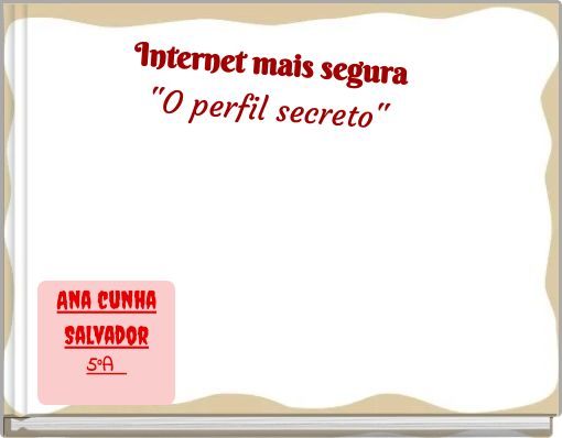 Front cover of 'Internet mais segura 