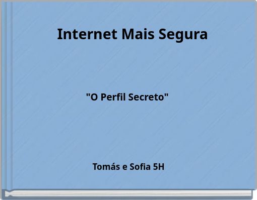 Front cover of 'Internet Mais Segura' 