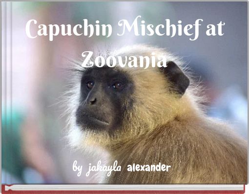 Book Cover for: Capuchin Mischief at Zoovania