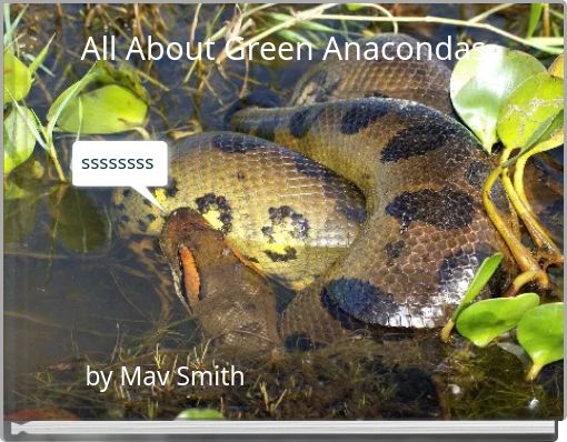 Book Cover for: All About Green Anacondas