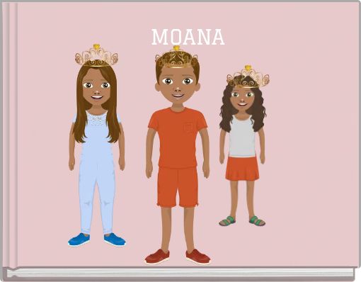 Front cover of 'MOANA' 