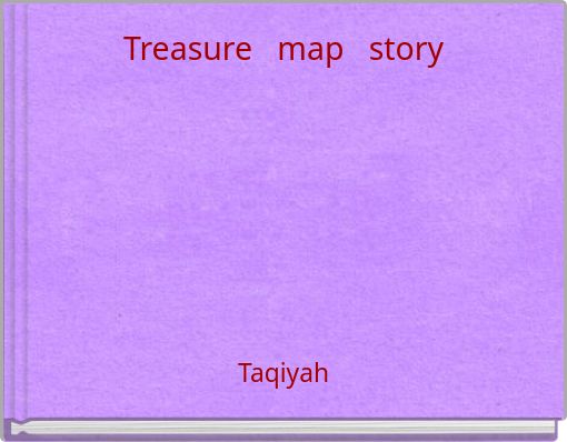 Front cover of 'Treasure map story' 