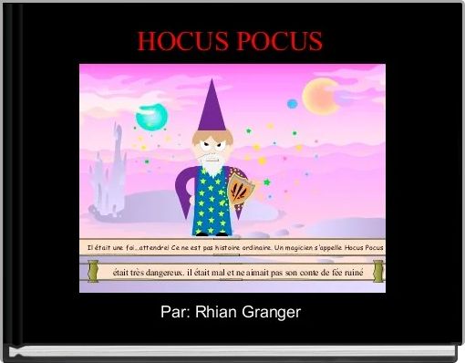 Front cover of 'HOCUS POCUS ' 