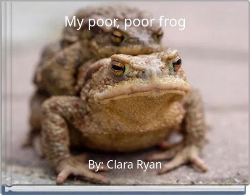My poor, poor frog