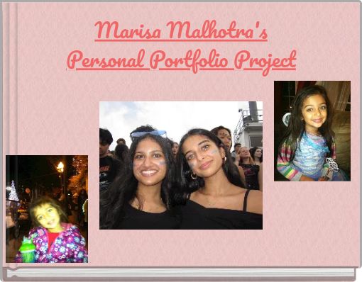 Marisa Malhotra's Personal Portfolio Project