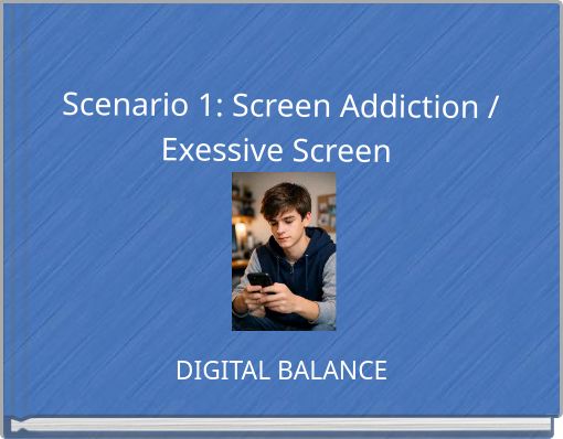 Scenario 1: Screen Addiction / Exessive Screen