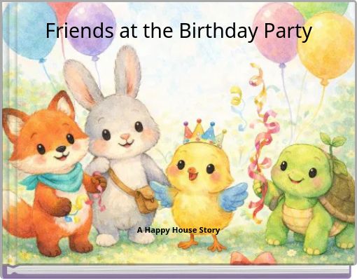 Friends at the Birthday Party