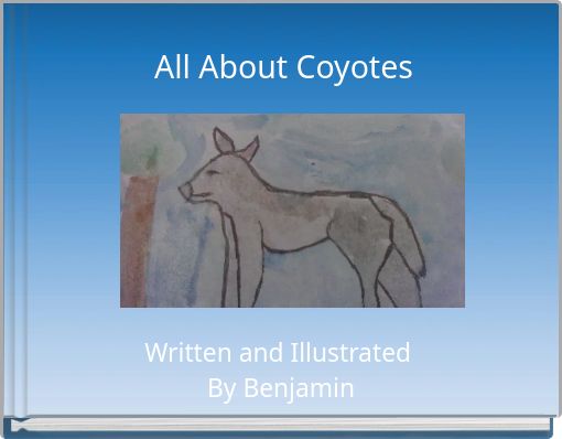 Front cover of 'All About Coyotes' 