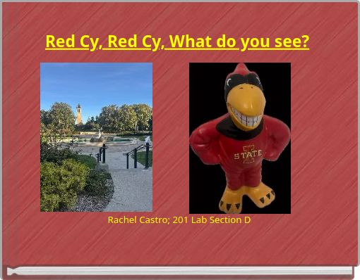 Red Cy, Red Cy, What do you see?
