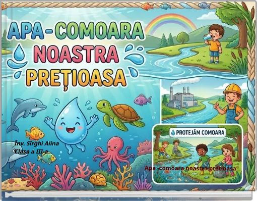 Apa -comoara noastra pretioasa