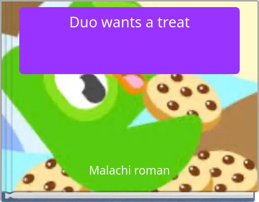 Book Cover for: Duo wants a treat