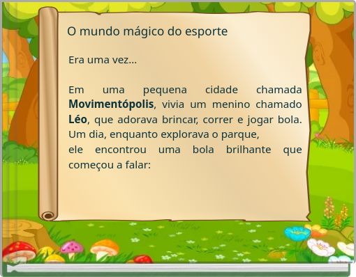 O mundo mágico do esporte