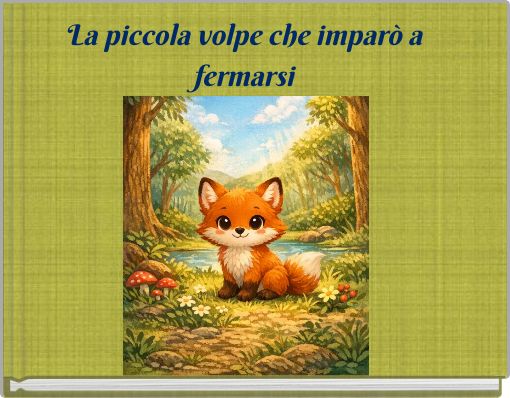 La piccola volpe che imparò a fermarsi