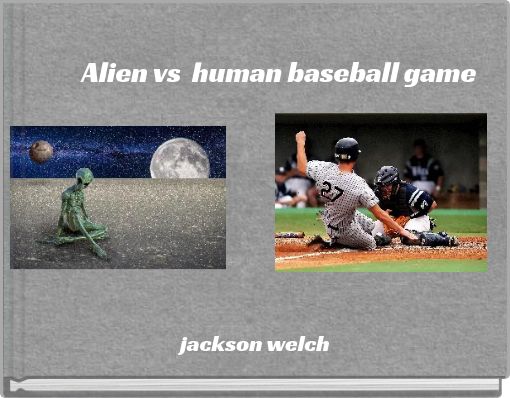 Front cover of 'Alien vs human baseball game' 