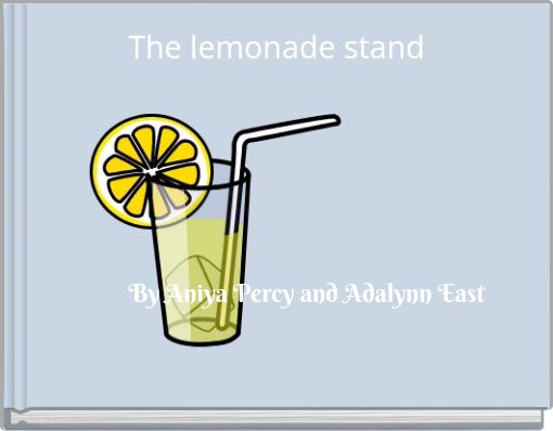 Front cover of 'The lemonade stand' 