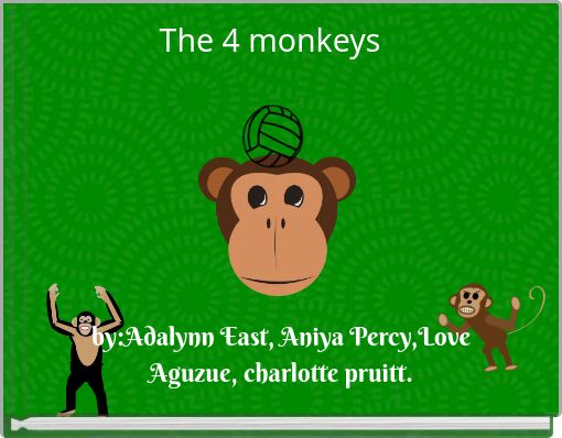 Front cover of 'The 4 monkeys' 