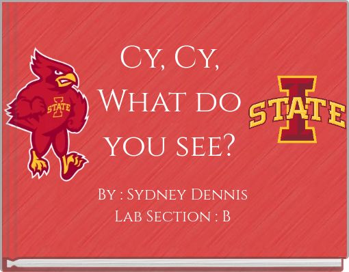 Cy, Cy, What do you see?