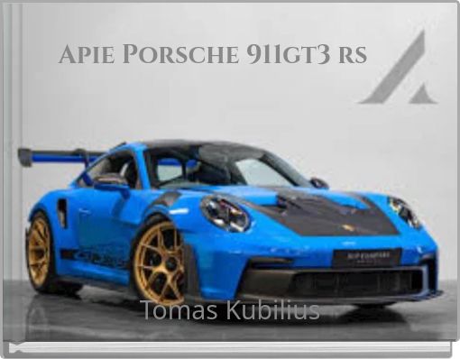 Front cover of 'Apie Porsche 911gt3 rs' 