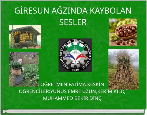 GİRESUN AĞZINDA KAYBOLAN SESLER