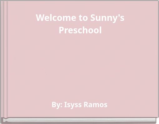Welcome to Sunny's Preschool