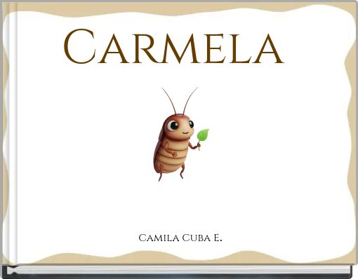 Front cover of 'Carmela' 