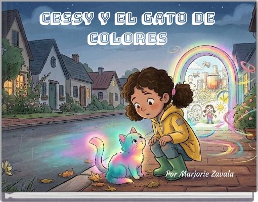 Front cover of 'CESSY Y EL gato de colores' 