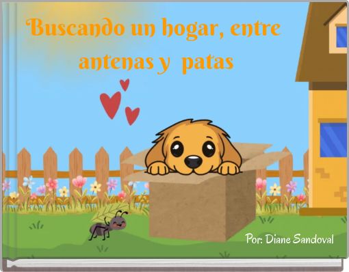 Front cover of 'Buscando un hogar, entre antenas y patas' 
