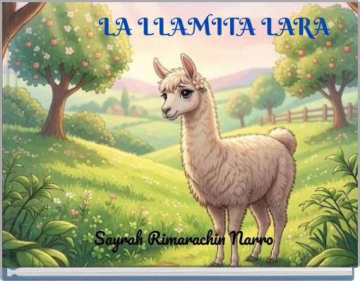 Front cover of 'LA LLAMITA LARA' 