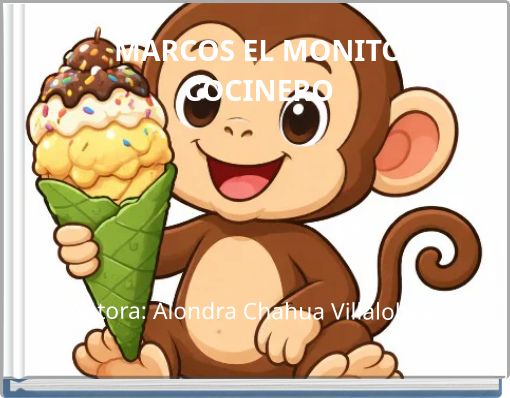 Front cover of 'MARCOS EL MONITO COCINERO' 