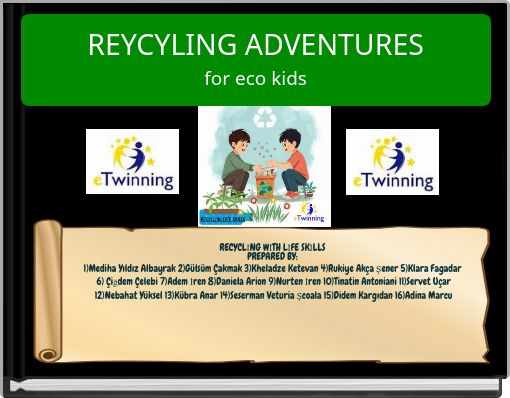 REYCYLING ADVENTURES for eco kids