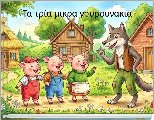 Τα τρία μικρά γουρουνάκια