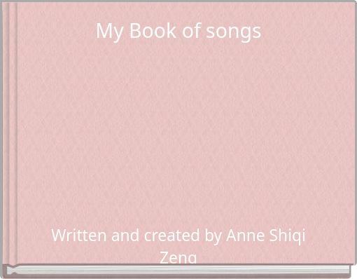 My Book of songs