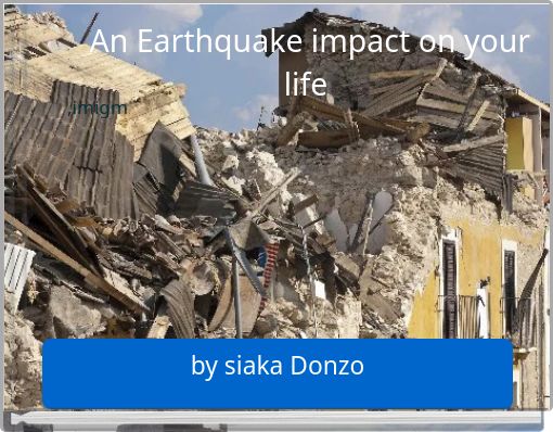 Front cover of 'An Earthquake impact on your life' 