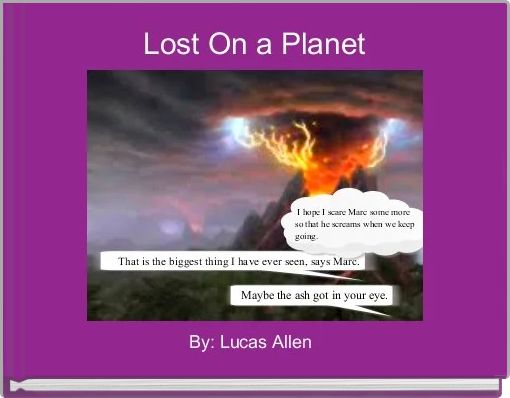 Front cover of 'Lost On a Planet' 