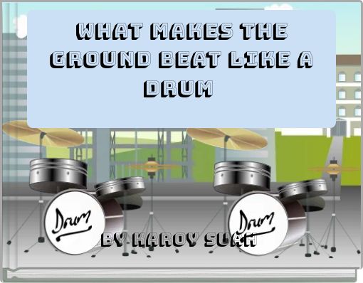 Front cover of 'what makes the ground beat like a drum' 