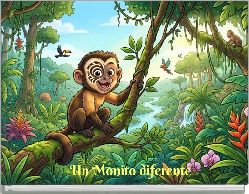 Front cover of 'Un Monito diferente' 