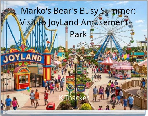 Marko's Bear's Busy Summer: Visit to JoyLand Amusement Park