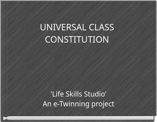 UNIVERSAL CLASS CONSTITUTION