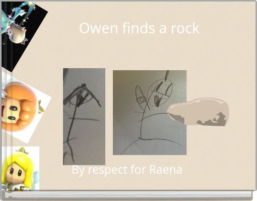 Owen finds a rock