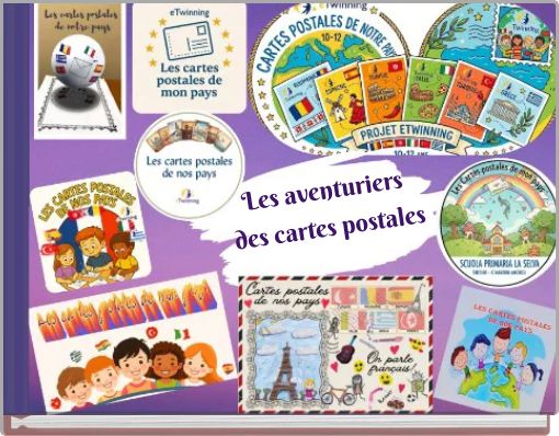 Book Cover for: Les aventuriers des cartes postales