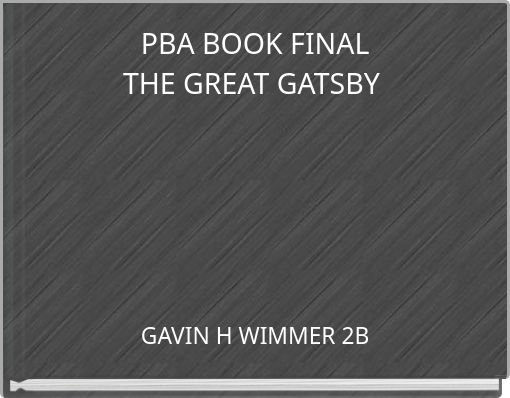 PBA BOOK FINAL THE GREAT GATSBY